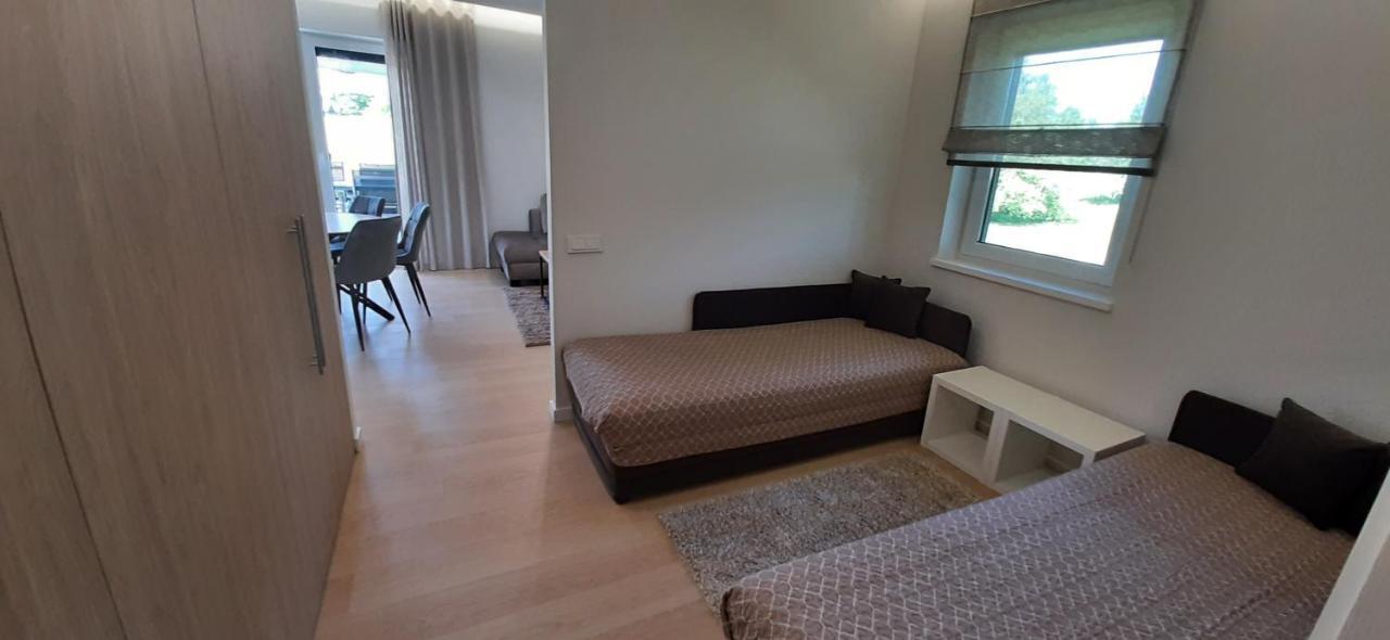 Vila Galadusis Prie Ezero Lazdijai Bagian luar foto