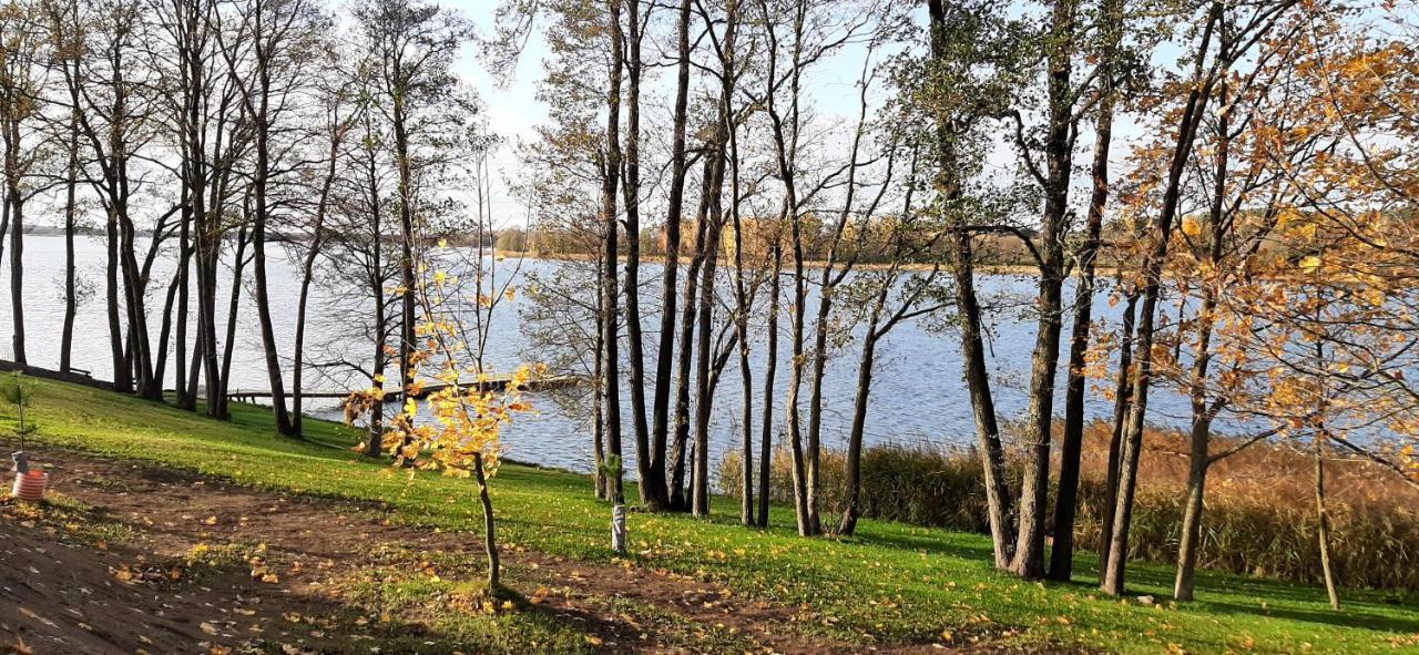 Vila Galadusis Prie Ezero Lazdijai Bagian luar foto
